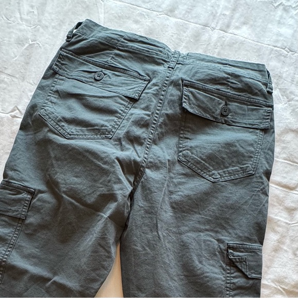 NWOT KENSIE JEANS WOMEN’S SIZE 8/29 BLUE/GREY Cargo Pants - Picture 3 of 11